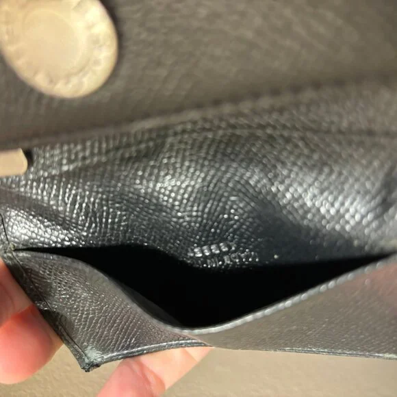 Bvlgari Key Case Clasic 6 Ring Black Leather - Picture 2 of 8